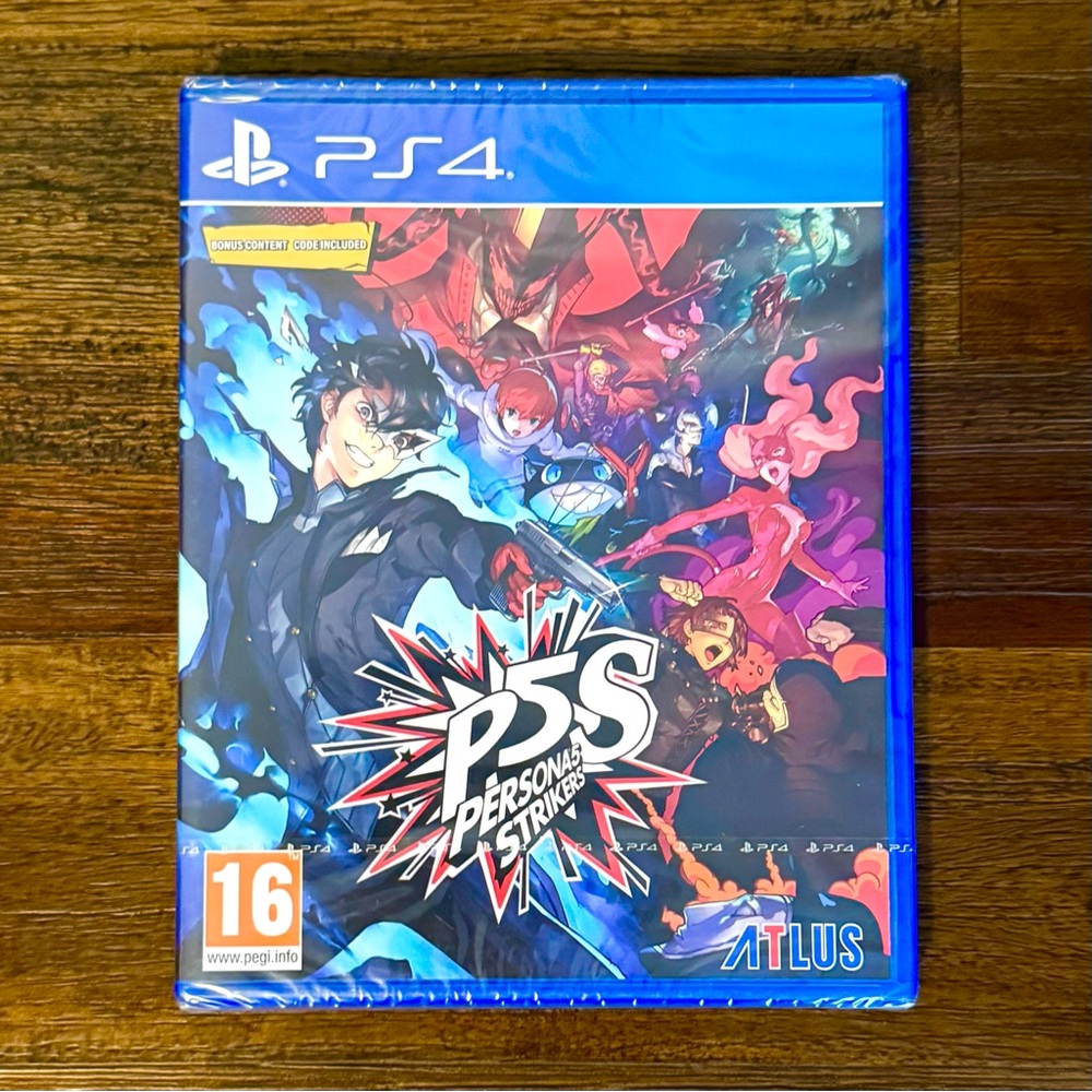 P5S Persona 5 Strikers Sony PlayStation 4 PS4 BRAND NEW SEALED